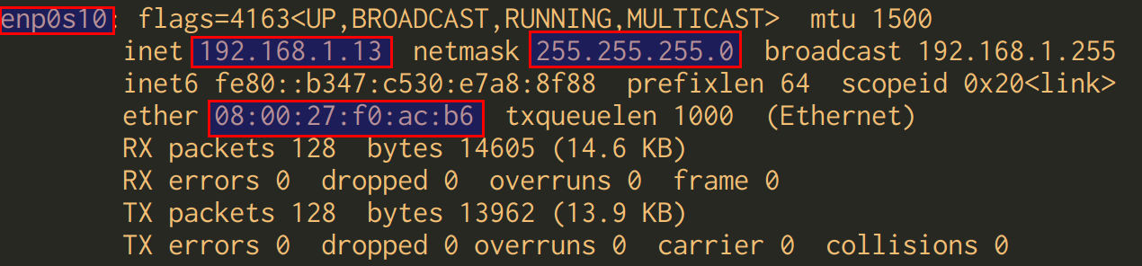 ifconfig